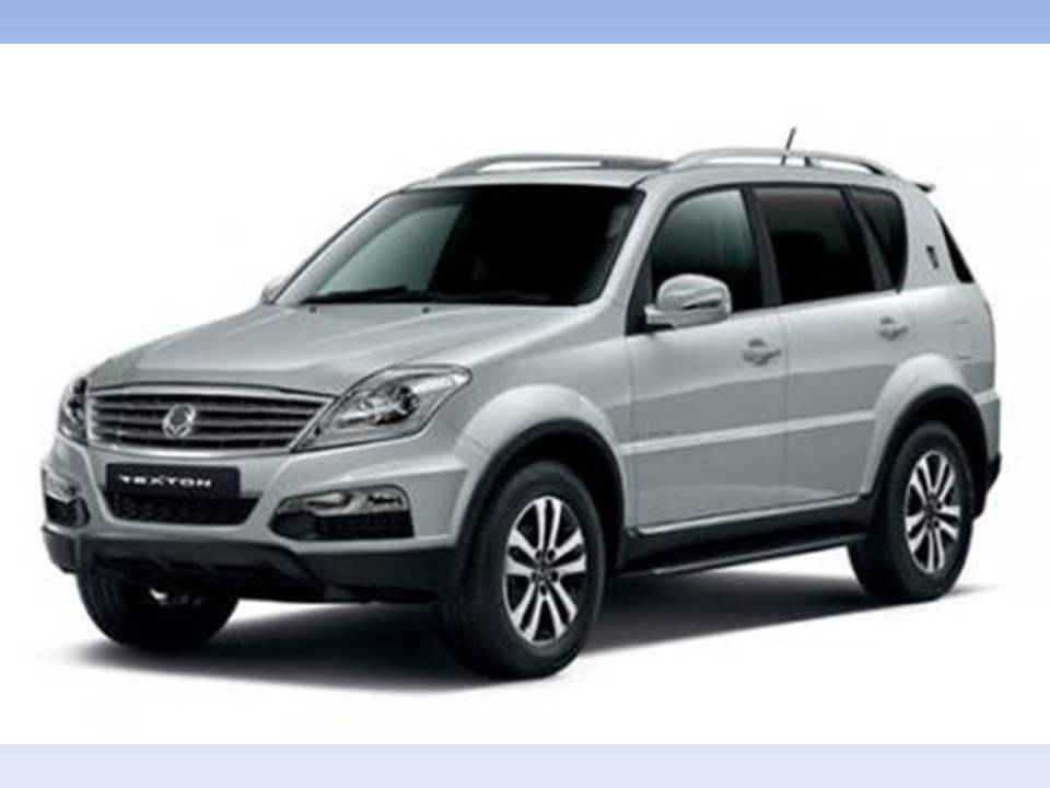 REXTON MAHINDRA FRONT LEFT