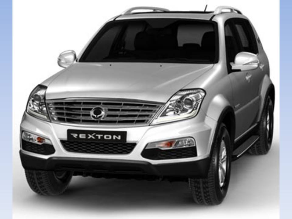 REXTON MAHINDRA FRONT LEFT